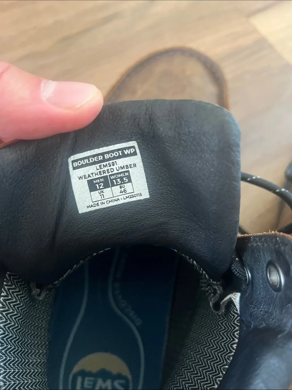 Lems Boulder Boot in Dakota Brown